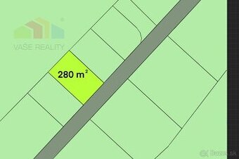 Na predaj pozemok Ilava, 280 m2