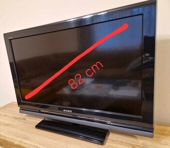 TV SONY BRAVIA 82cm + TV stolík + držiak (Len osobný odber)
