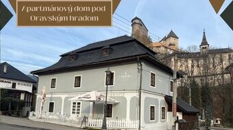 Apartmánový dom s reštauráciou pod Oravským hradom