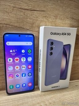 Predám Samsung Galaxy A54 5G, 256gb, Awesome Violet,TOP STAV
