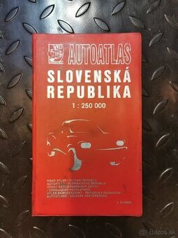 Autoatlas Slovenská republika 1 : 250000