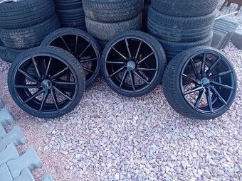 5x112 r19 Vossen CVT zimne continental 225/35