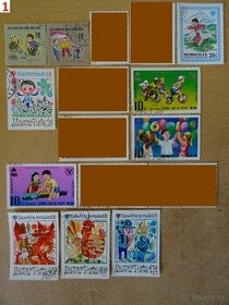 Nádherné poštové známky ROZPRÁVKOVÉ A DETSKÉ MOTÍVY
