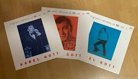 3x raritní LP Karel Gott - Originální nahrávky ze 60. let