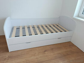 postel s pristelkou | rozkladacia postel 90 x 200