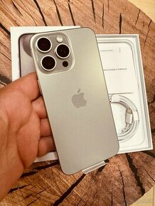 iPhone 15 pro Max 256 na Turul Titan nepoužitý folia záruka