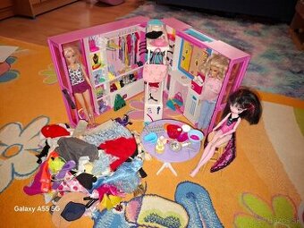 Barbie šatník