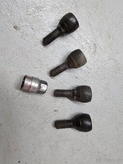 Bezpečnostne skrutky M12x1.5x24 FIAT,OPEL,BMW ine