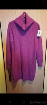 Nové rolákové teplé šaty M až XL