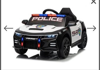 Elektrické autíčko policajné