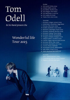 Koncert Tom Odell 19.11.25 Praha