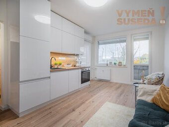 VYMEŇ SUSEDA - VÝNIMOČNÝ 2 IZB. ZREKONŠTRUOVANÝ EŠTE NEOBÝV