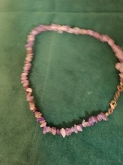 Náhrdelník ametyst