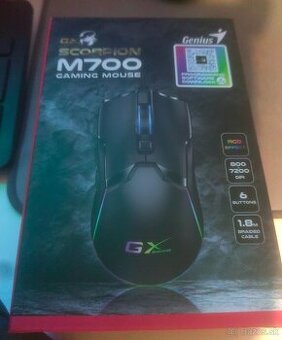 Reproduktory Yenkee6W Led + myš Gx Scorpion M700