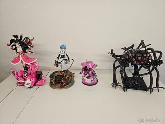 Figurky, Caitlyn, Nezuko, Rem, Diva, 2B, Reaper, Harley ...