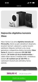 X box sieries s