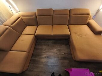 Predám veľkú sedaciu súpravu v tvare U