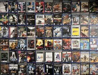 Akčné hry na PS2 (GTA, COD, MOH, RE, DMC, Tomb Raider)