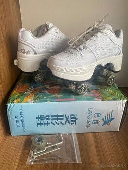 Predám detské kolieskové topánky s vysúvateľnými kolieskami