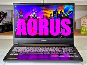 Herný notebook AORUS | ZÁRUKA | i7-10750 | RTX 2060 | 16GB