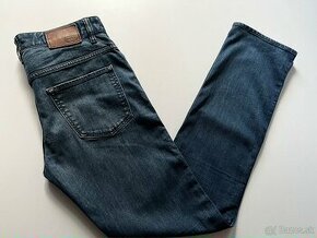 Pánske džínsy slim HUGO BOSS Green - veľkosť 32/32