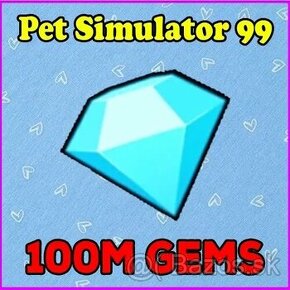 Pet Simulátor 99- 100m Diamantov