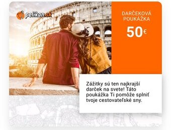 Darčeková poukážka PELIKAN