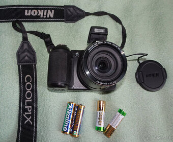 Predám japonský ultrazoom NIKON COOLPIX L330