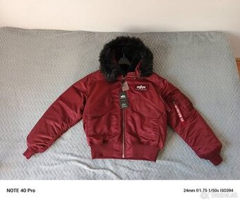 Predám novú zimnú bundu Alpha Industries