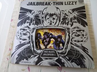 THIN LIZZY “Jailbreak” /Vertigo 1976/specialny “die cut” oba