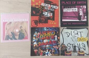 Kolekcia platní hip-hopu USA+DJské
