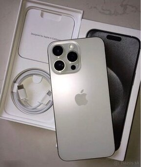 Predám v 100% stave iphone 15 pro 512gb