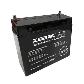 Zabat TP 12V-18Ah akumulátor