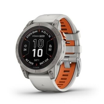 Predám Garmin Fenix 7 Pro Sapphire Solar grey/orange