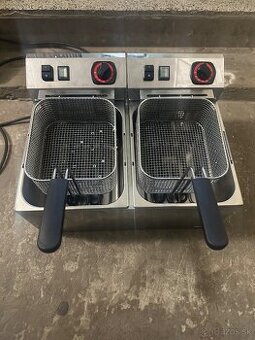 🍟Fritéza elektrická dvojkomorová 2x8 l | REDFOX, FR-77