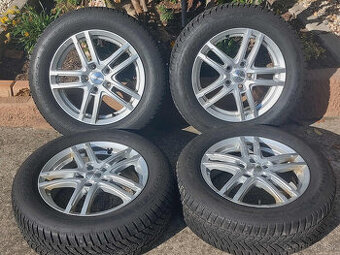 4x Obute zimne alu disky 5x112 R16 6J ET43-215/60 R16-2024