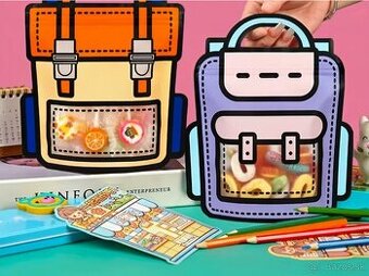 Kreatívne školské darčekové tašky