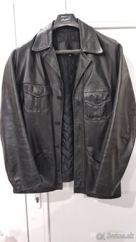 Pánska kožená bunda