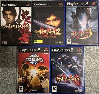Predám zbierku hier ONIMUSHA na playstation 2