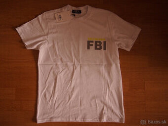 Balenciaga pánske tričko vzor FBI
