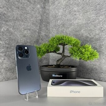 1 ROK ZÁRUKA |  iPhone 15 Pro 128 GB Blue Titanium