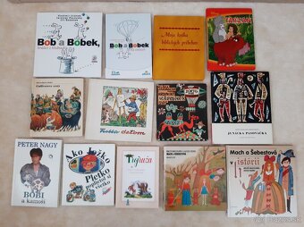 Detské knižky RÔZNE,  JEDNOTLIVÉ TITULY v popise