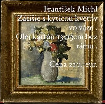 Obraz zatisie F MICHL