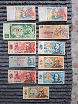 Slovenske a ceskoslovenske bankovky