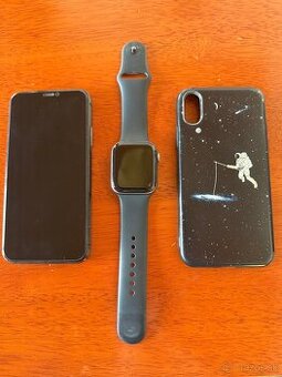 iPhone X 64GB + Apple watch 4