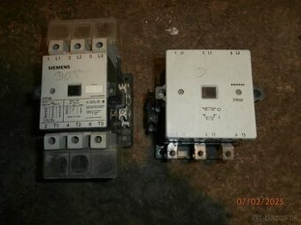 Stykač 3TB50,220V/75kw/160A.