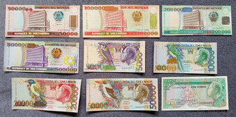 Bankovky svet UNC 9