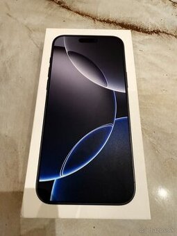 iPhone 16 Pro Max 512 GB čierny titán