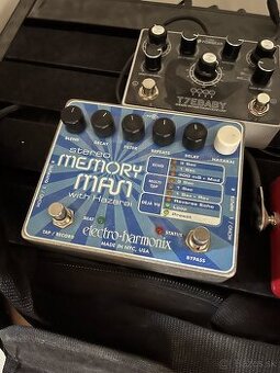 Predám Electro Harmonix Stereo Memory Man s Hazari