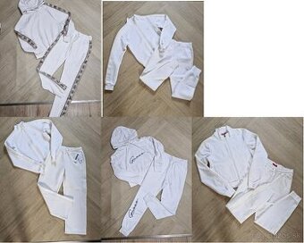NOVE Guess biela smotanova teplakova suprava rozne druhy XS
